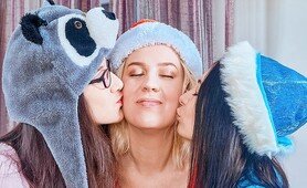 Christmas party orgasms