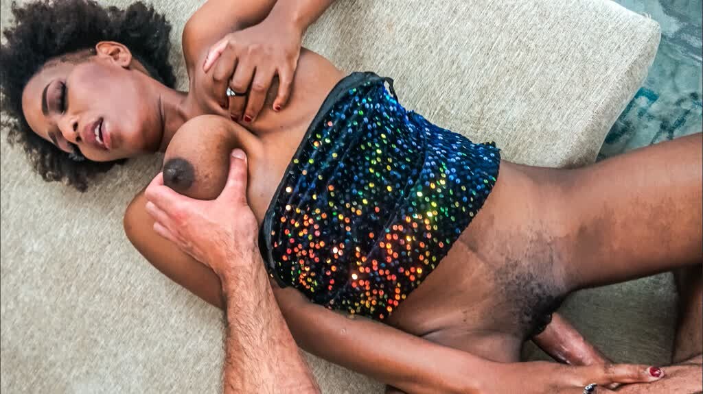 African Casting - lovely Amateur black Model Talked Into Fucking Boss